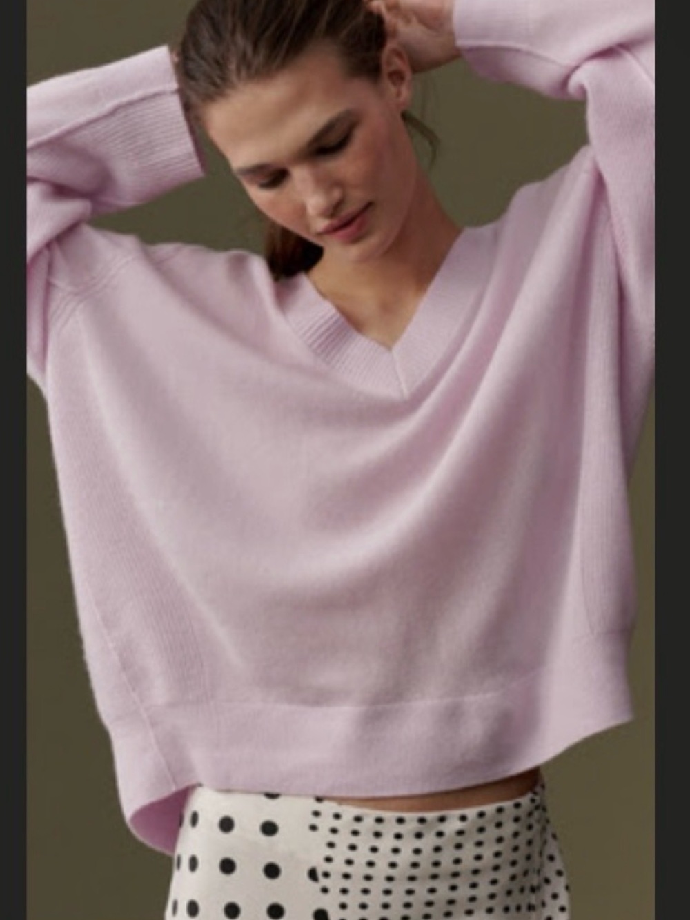 Brand New BY ANTHROPOLOGIE CASHMERE BLEND OVERSIZED SWEATER